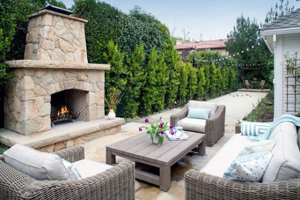 Patio Fireplace